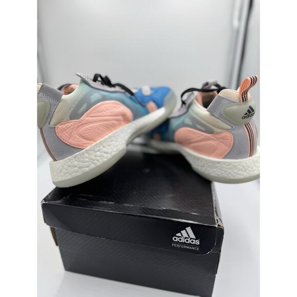 Size 10 - adidas ZoneBoost Aeroblue Clear Orange bs905 - Picture 6 of 8